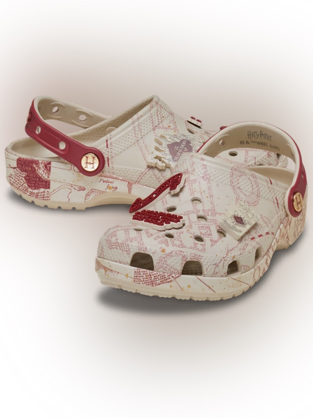 🗺️ CROCS X Harry Potter Marauders Map Clog 🗺️